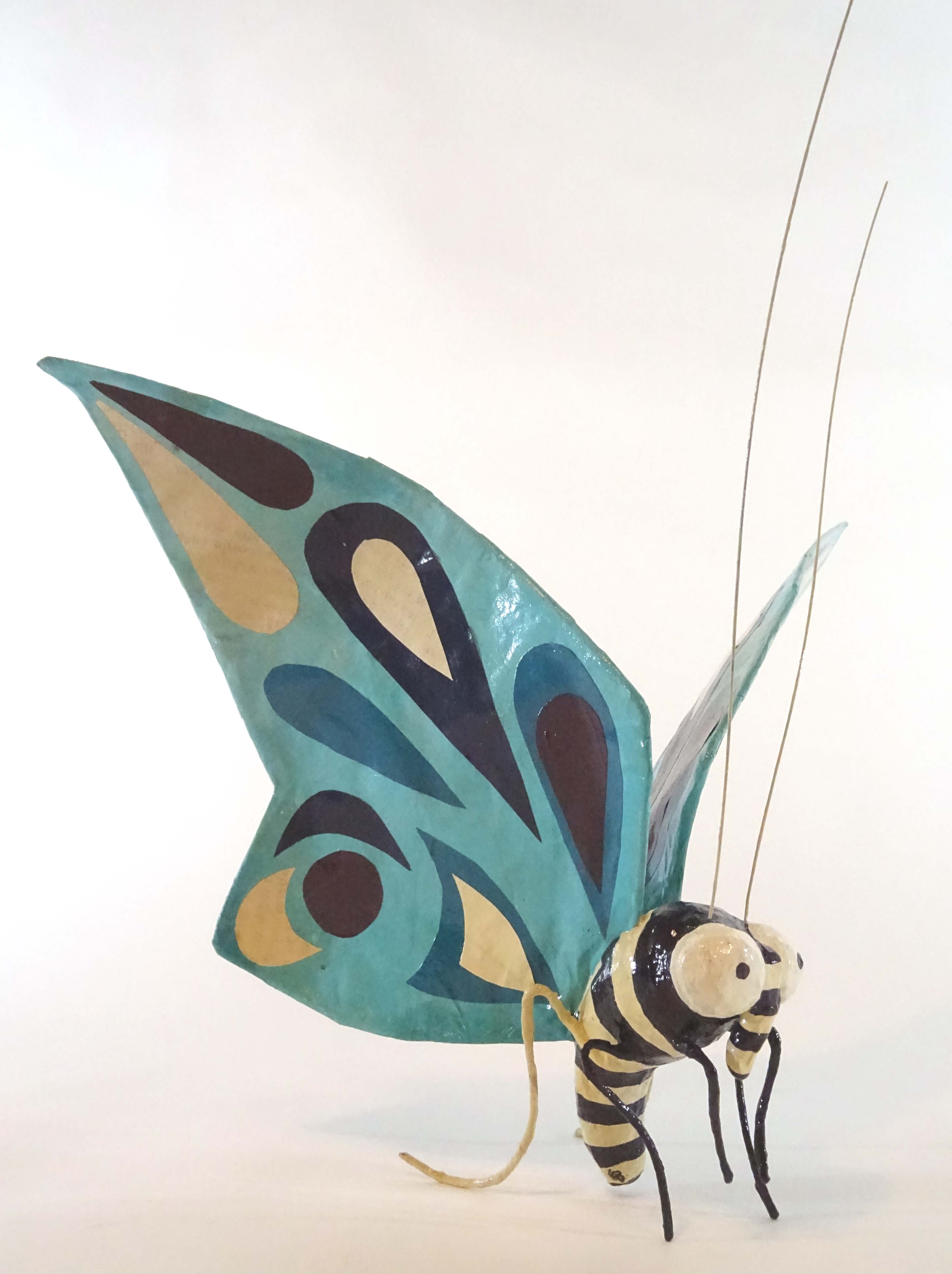 Papillon bleu